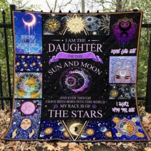 Hippie The Stars Quilt Blanket  Quilt